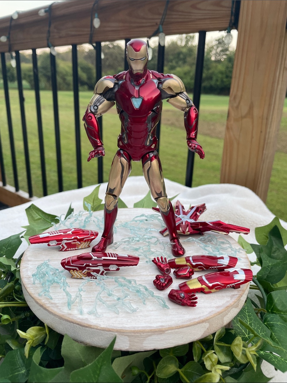 Hasbro’s Marvel Iron Man Figure with Interchangeable Hands and Add Ons